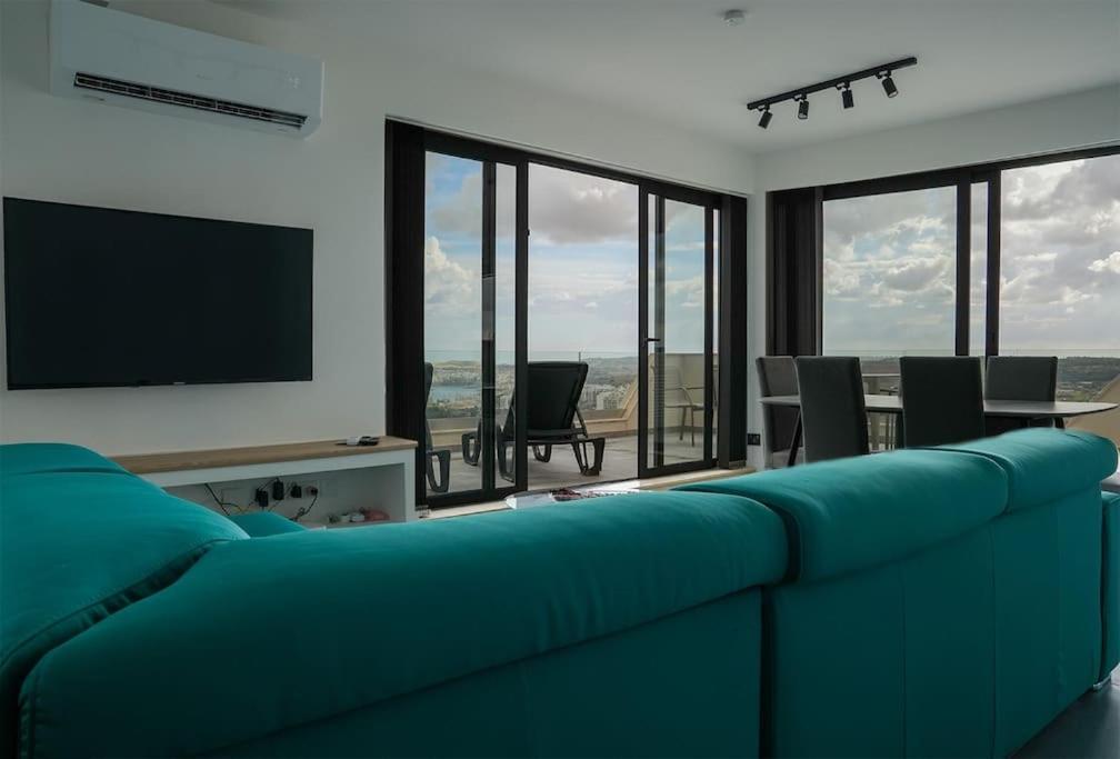 Lux Sea&Country Views With Pool Appartement Mellieħa Buitenkant foto