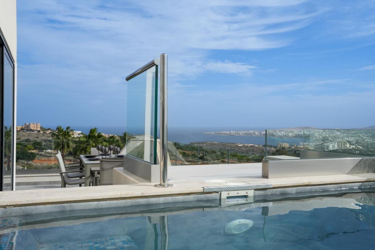 Lux Sea&Country Views With Pool Appartement Mellieħa Buitenkant foto